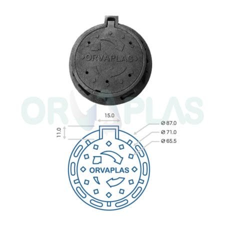 Brocal y Tapa Tráfico Pesado