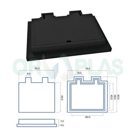 Marco y Tapa para Fibra Óptica