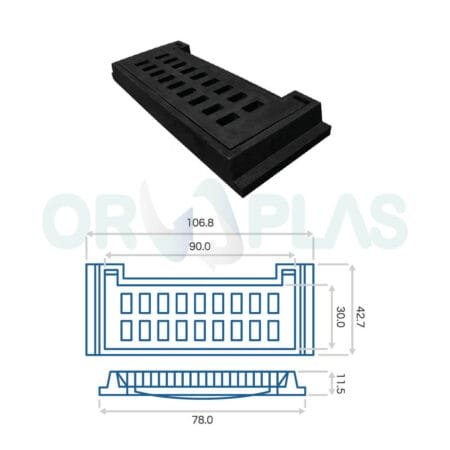 Marco y Rejilla para Pozo de Tormenta