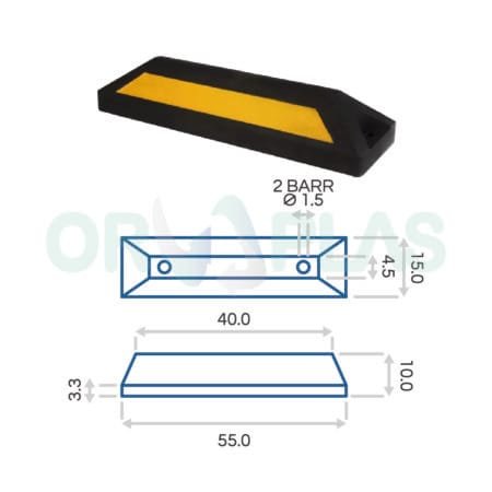 Tope para Estacionamiento